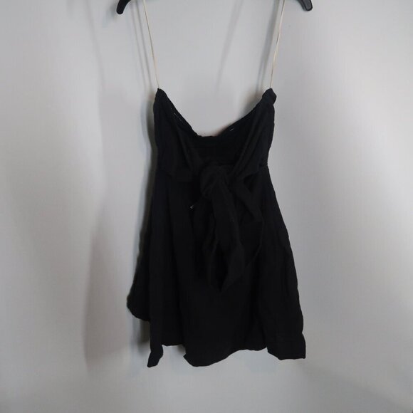 Free People Women's Black Strapless Dress Size Small - Picture 6 of 8